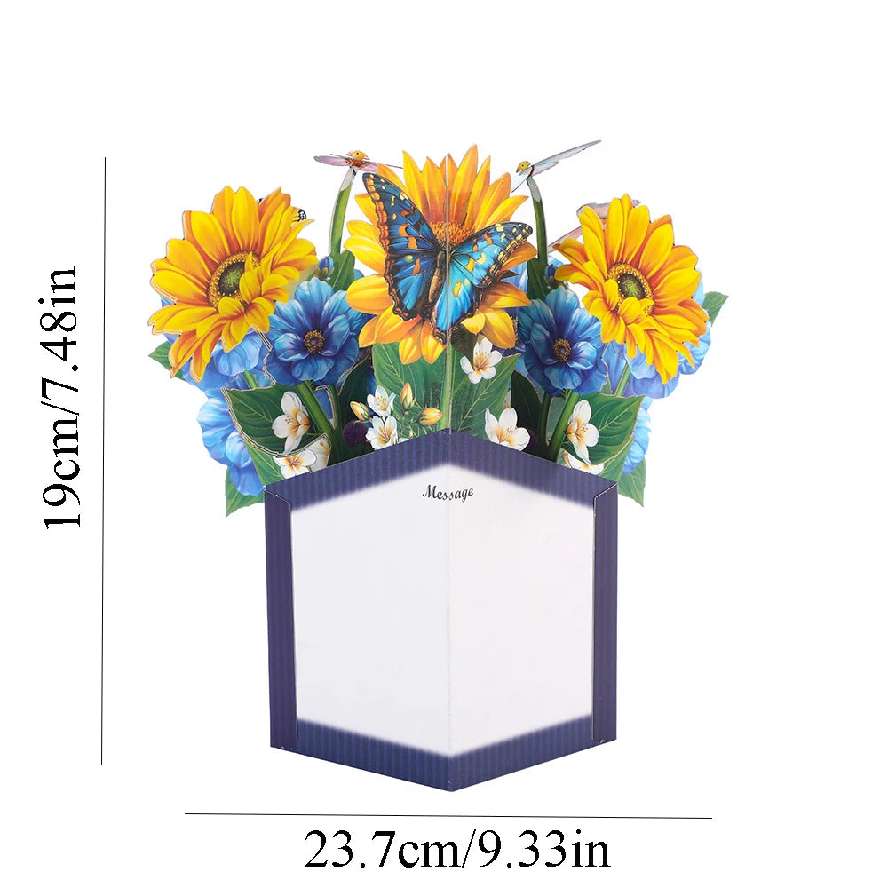 Flower Greeting Card for Mother's Day