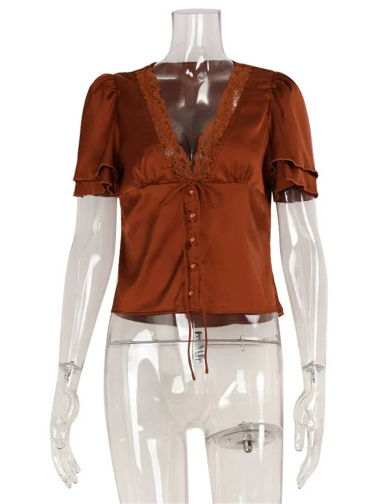 Lace Summer Top