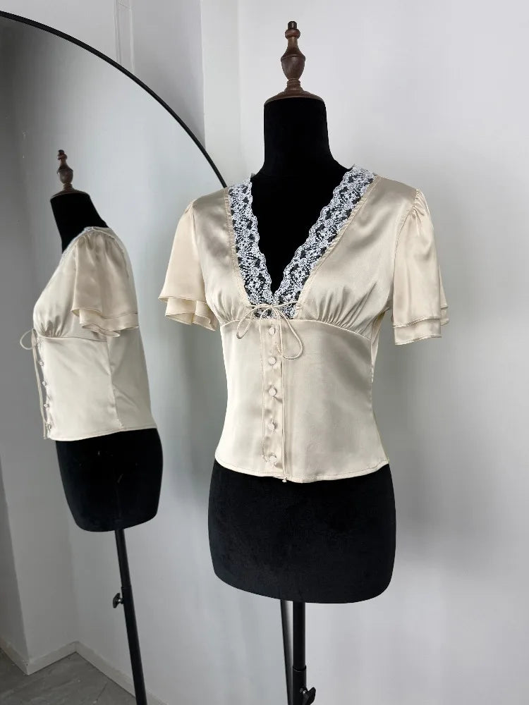 Lace Summer Top