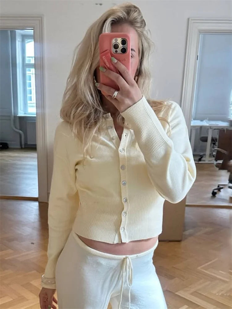 Casual Knit Cardigan