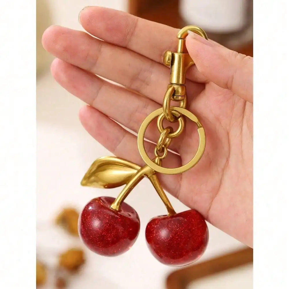 Shiny Cherry Shaped Pendant