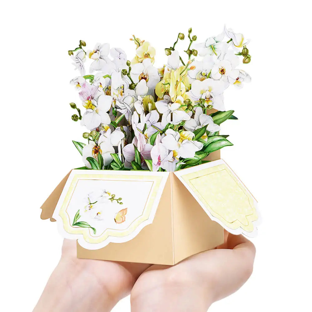 Butterflies Flower Pop Up Cards Mother's Day