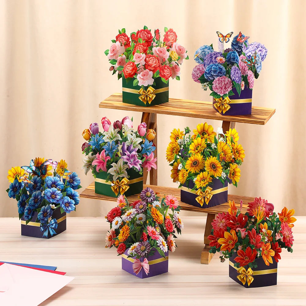 Flower Greeting Card for Mother's Day