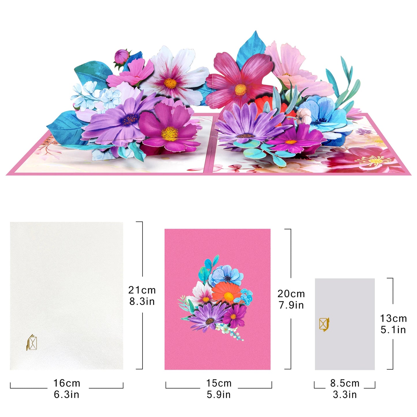 3D Happy Mother's Day Card