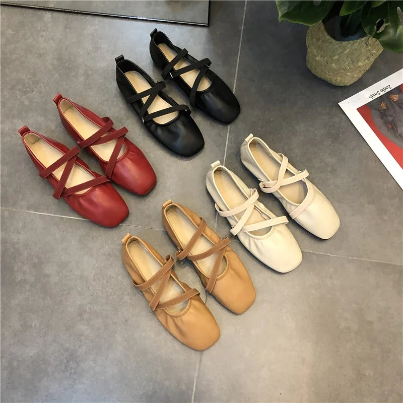 Spring Ballet Flat Shoes