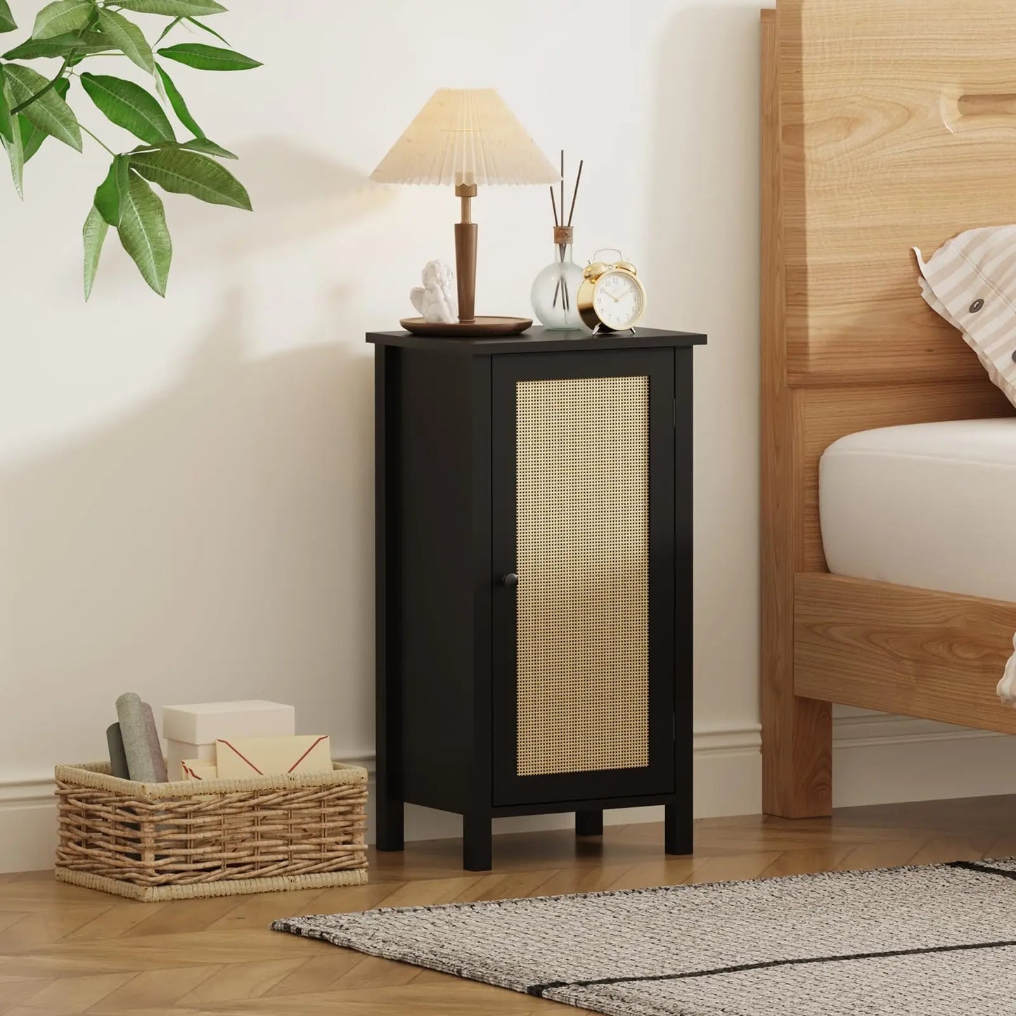 Rattan Nightstand