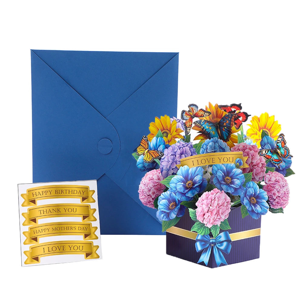 Flower Greeting Card for Mother's Day