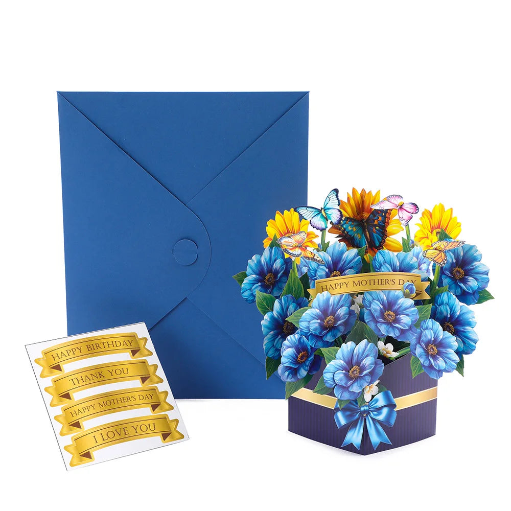 Flower Greeting Card for Mother's Day