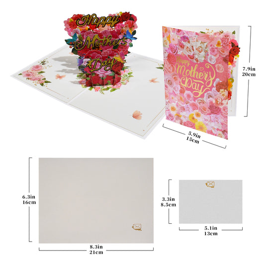 3D Happy Mother's Day Card
