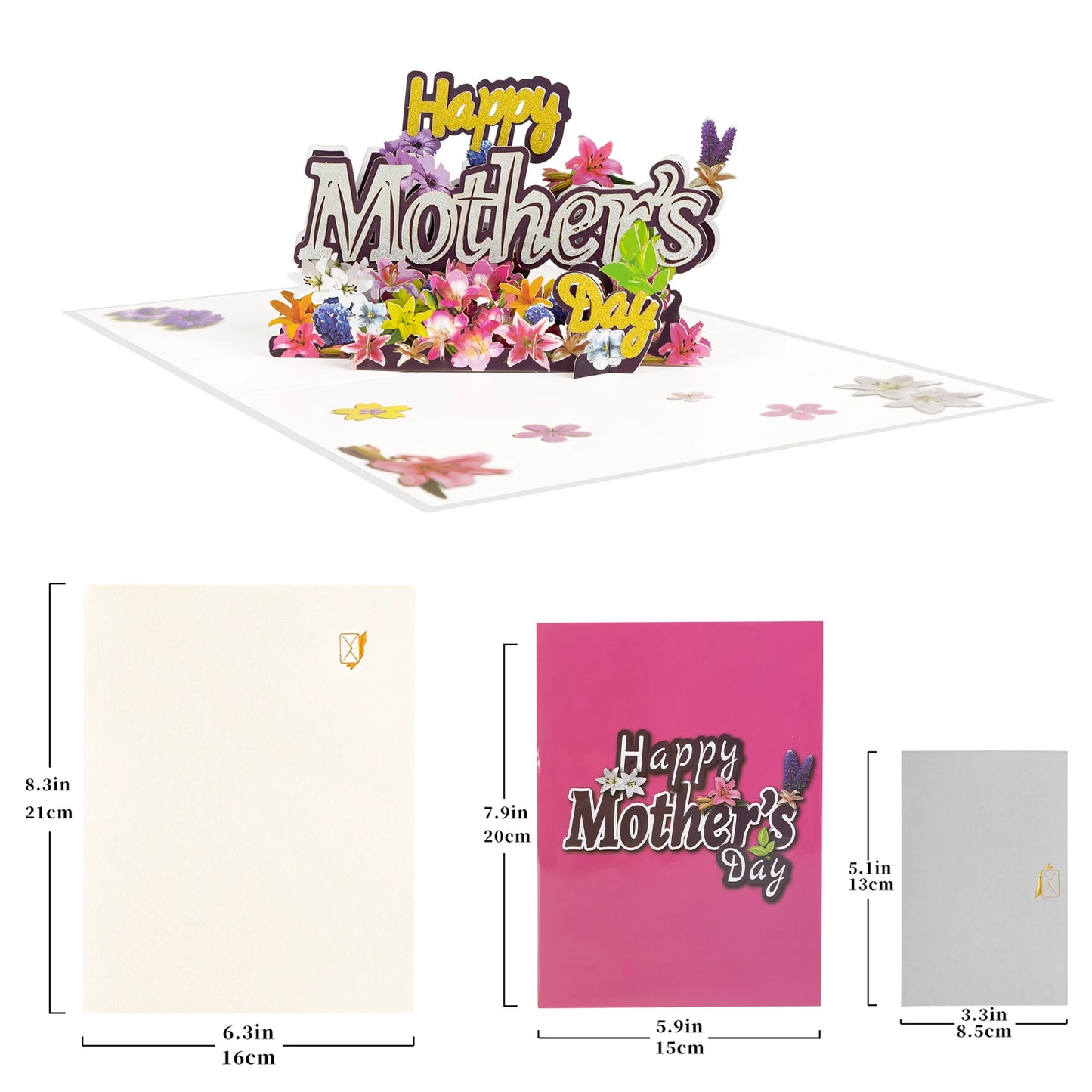 3D Happy Mother's Day Card
