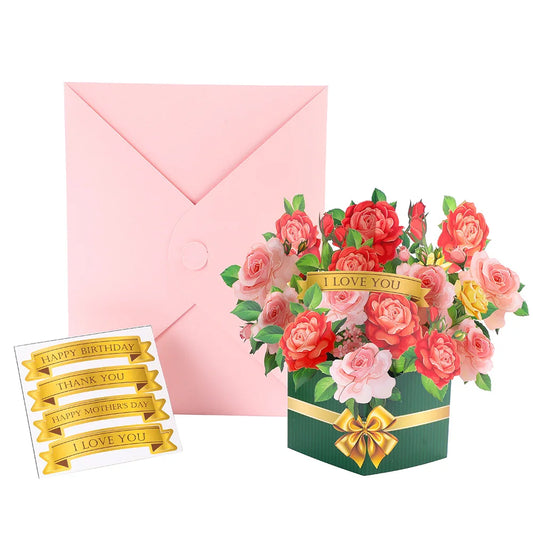Flower Greeting Card for Mother's Day