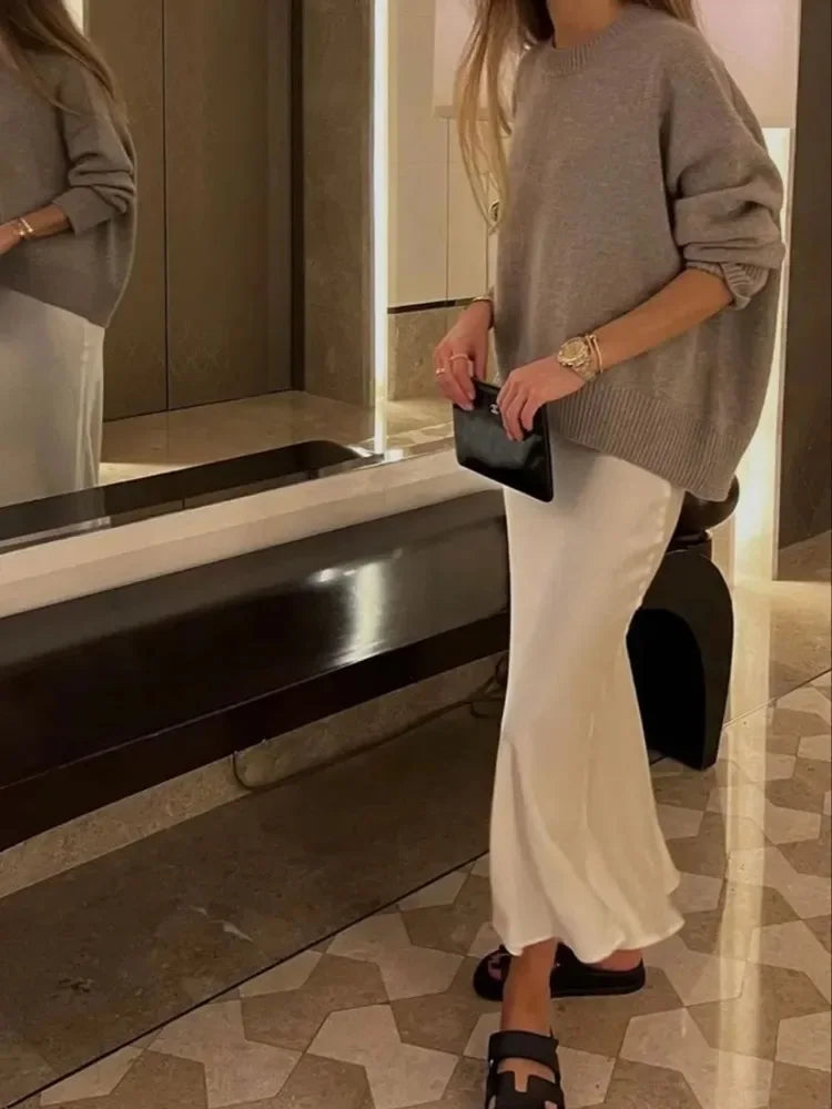 Satin Skirt