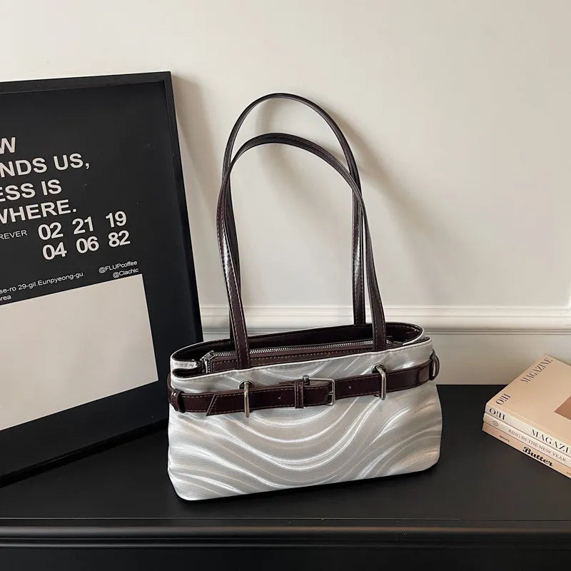 Retro Plaid Women's Shoulder Bag