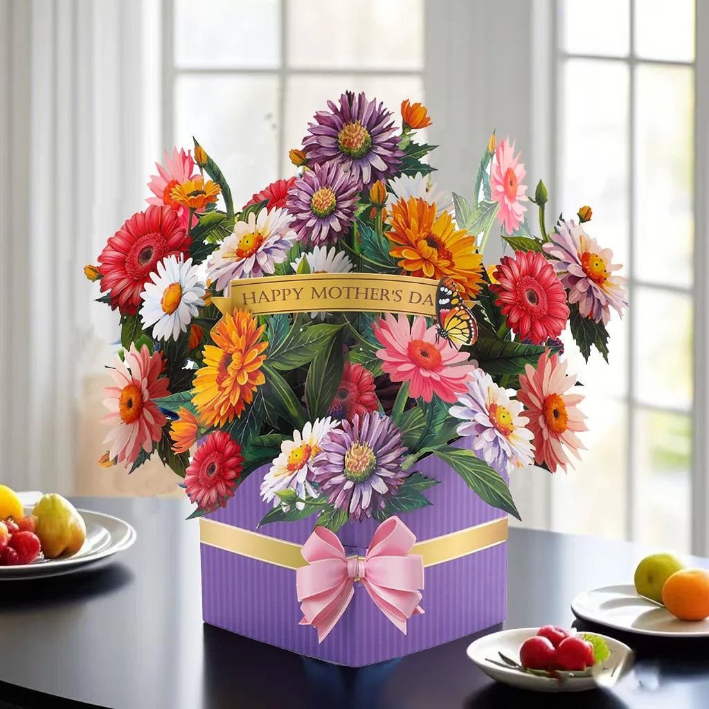 Flower Greeting Card for Mother's Day
