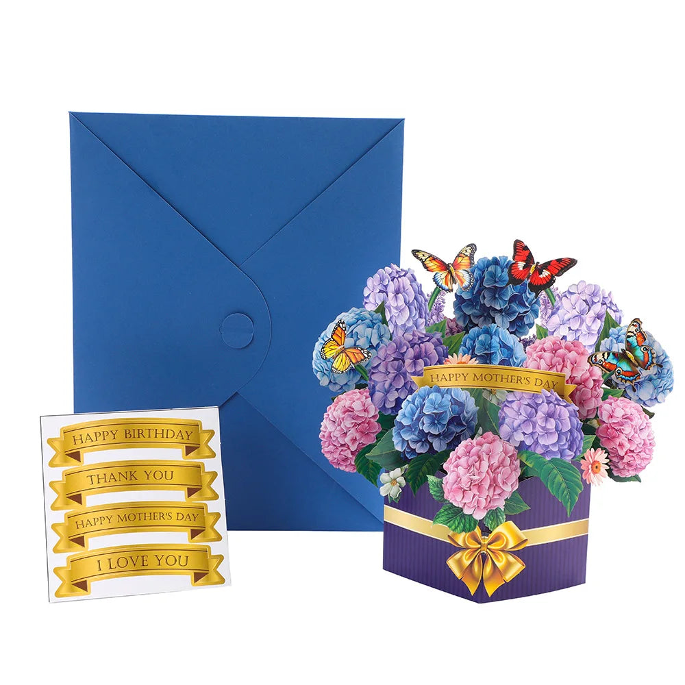 Flower Greeting Card for Mother's Day
