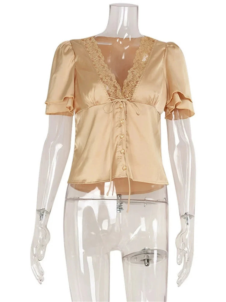 Lace Summer Top