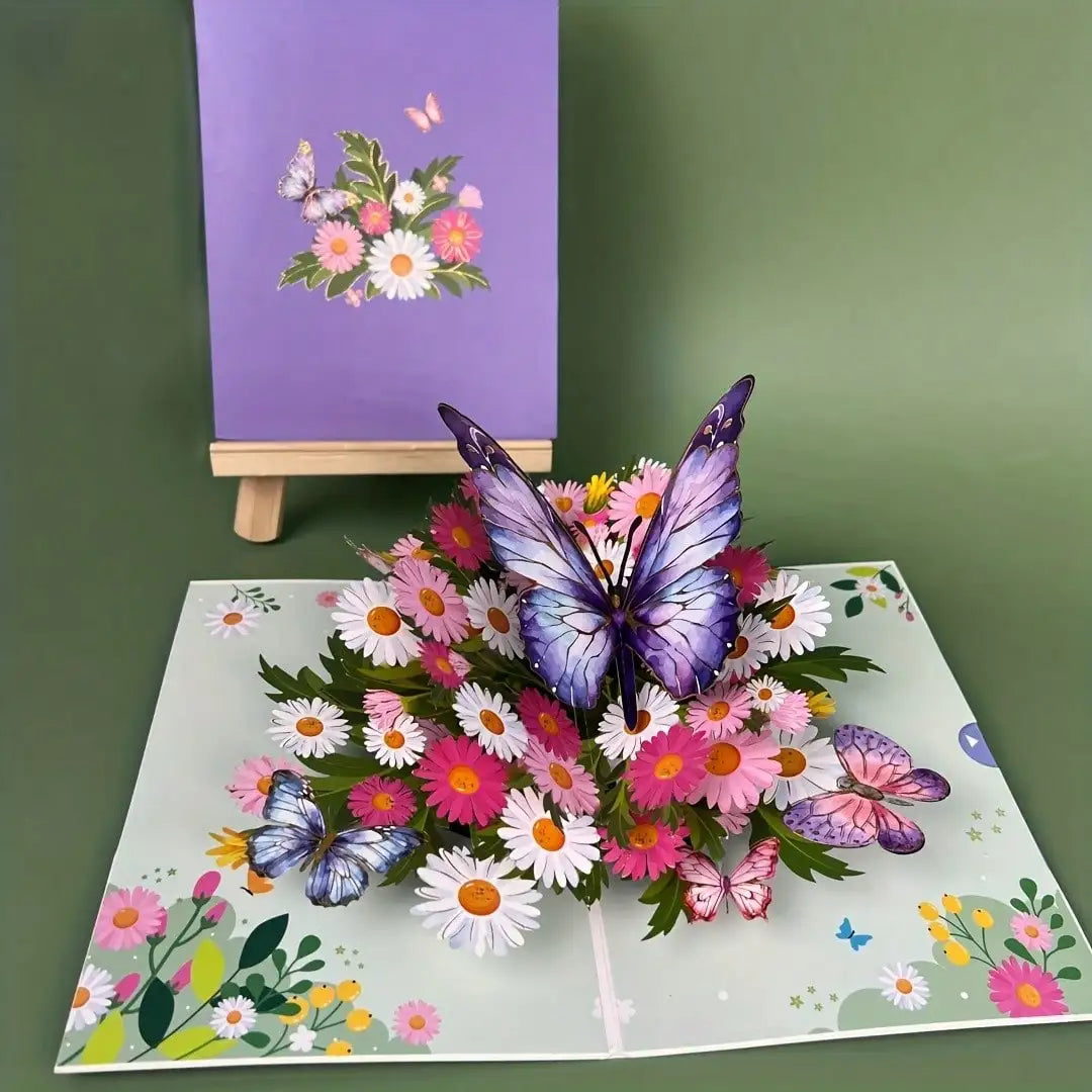 Colorful Butterflies & Daisies, Perfect For Mother's Day