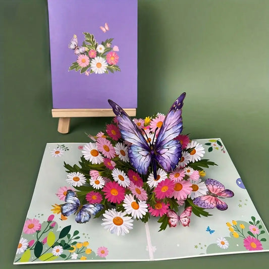 Colorful Butterflies & Daisies, Perfect For Mother's Day
