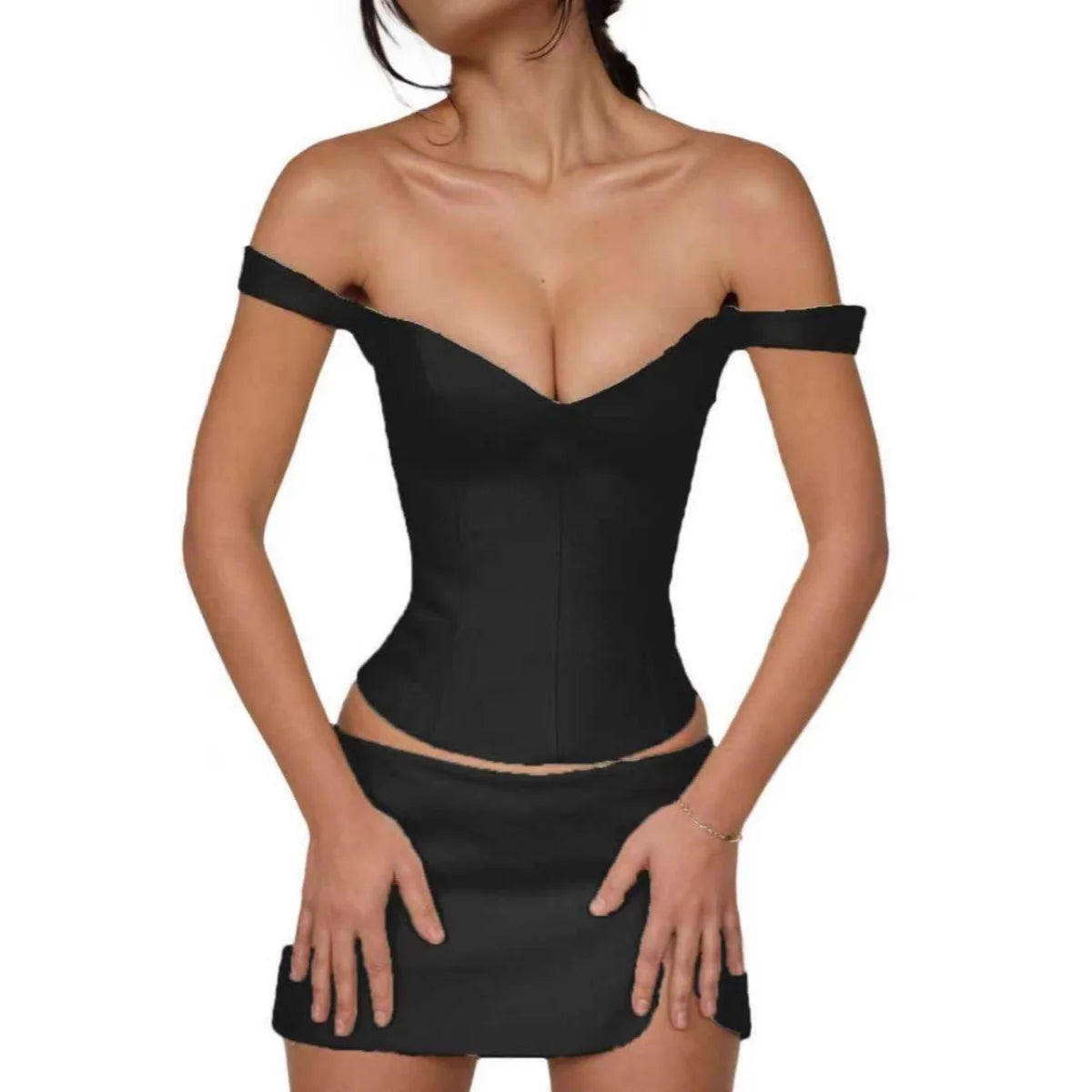 100% Cotton Corset Top
