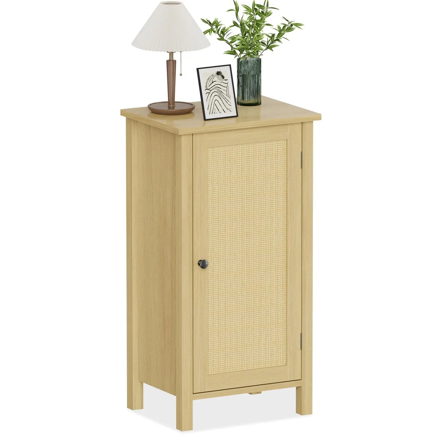 Rattan Nightstand