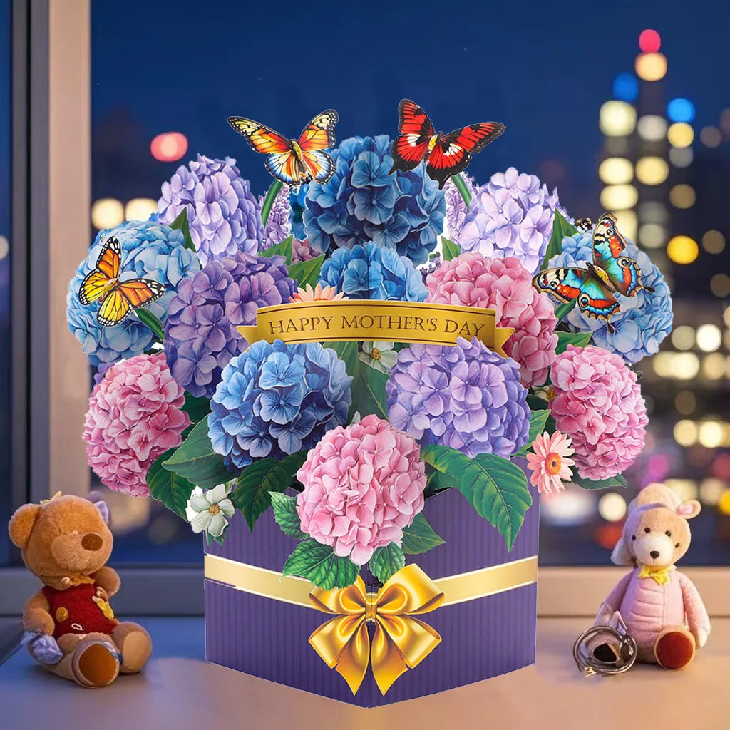 Flower Greeting Card for Mother's Day