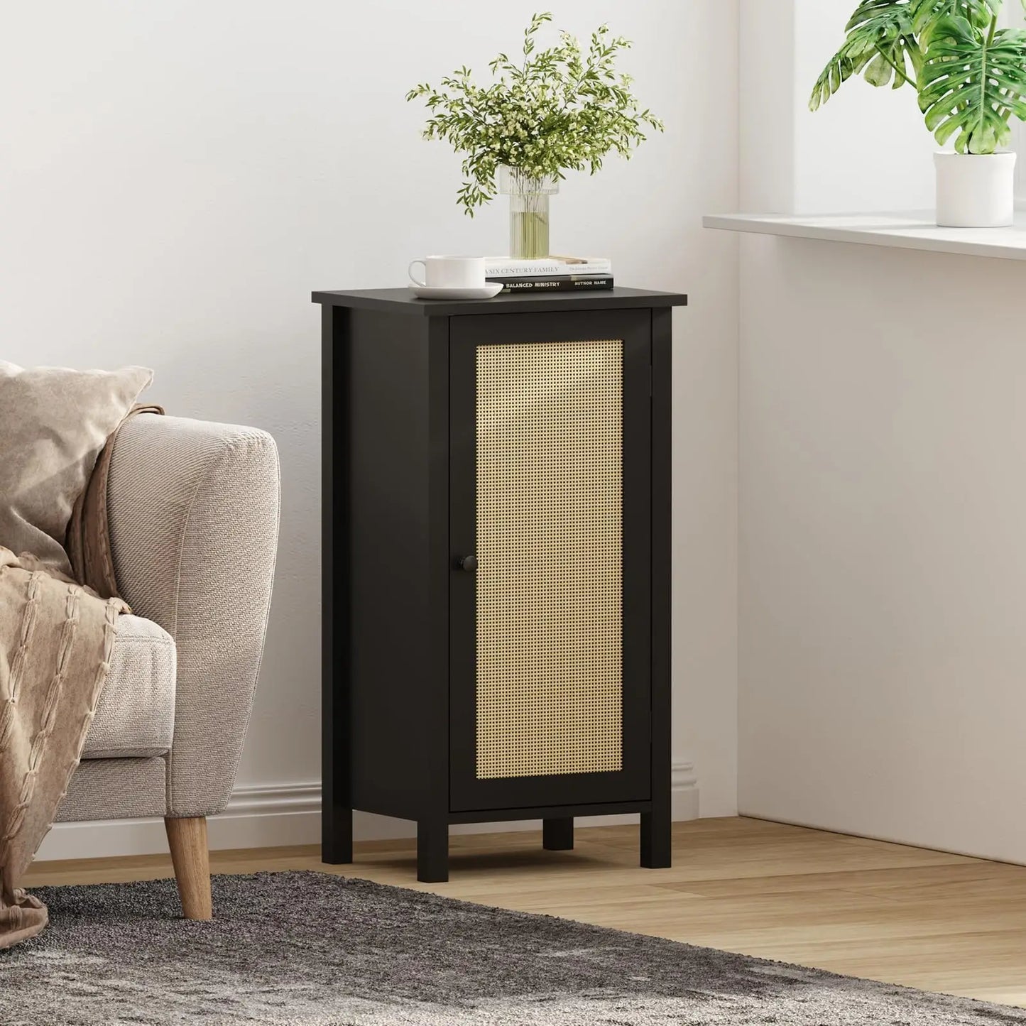 Rattan Nightstand