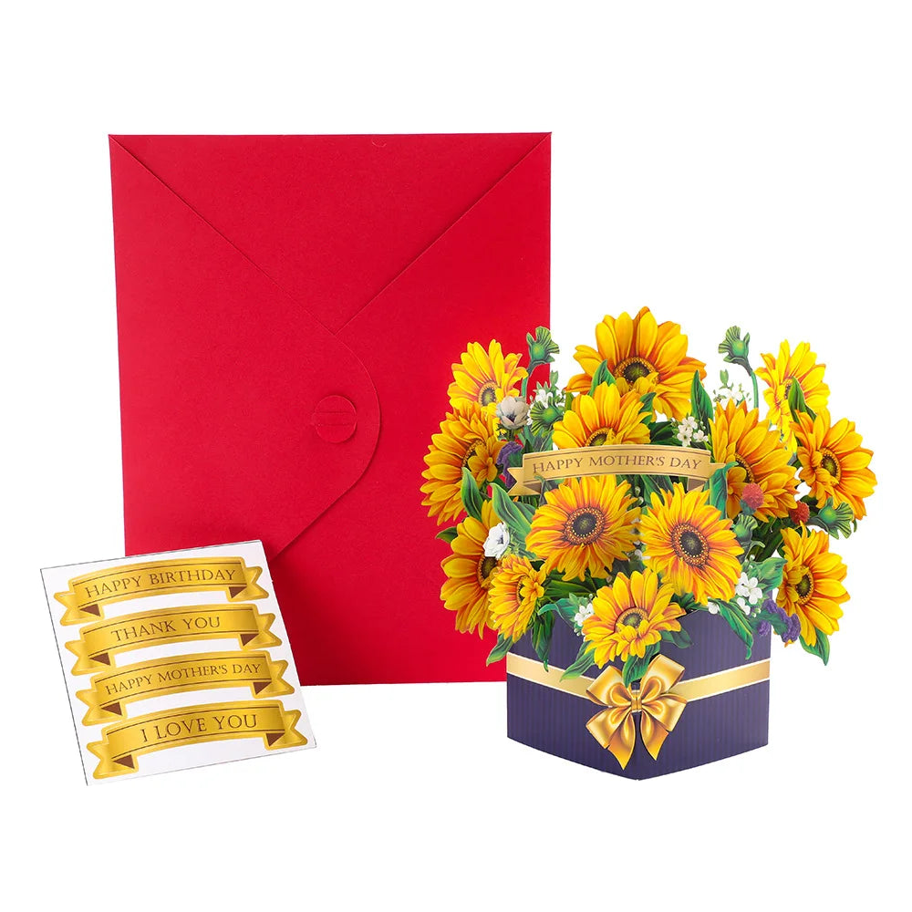 Flower Greeting Card for Mother's Day