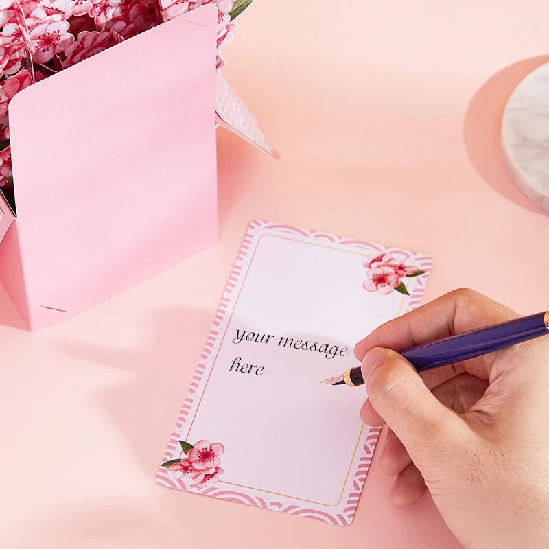 Butterflies Flower Pop Up Cards Mother's Day