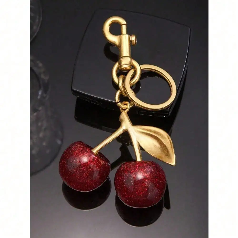 Shiny Cherry Shaped Pendant