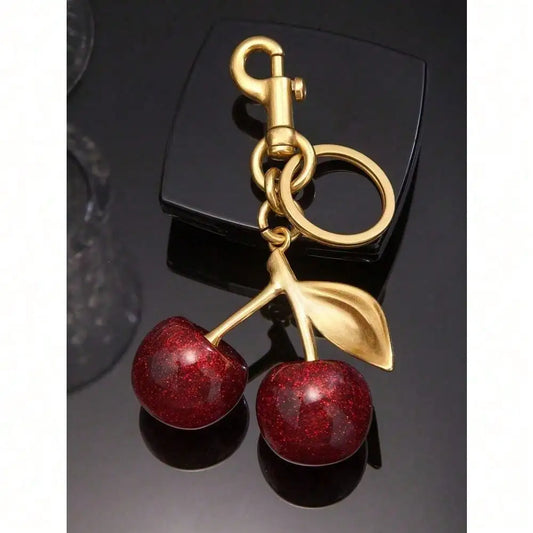 Shiny Cherry Shaped Pendant