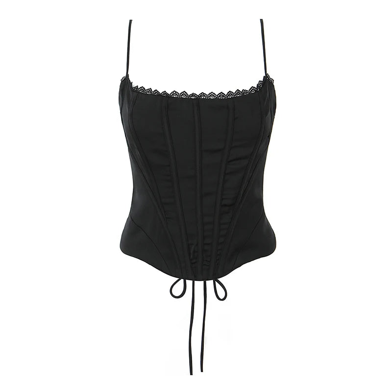 Satin Fish-bone Corset