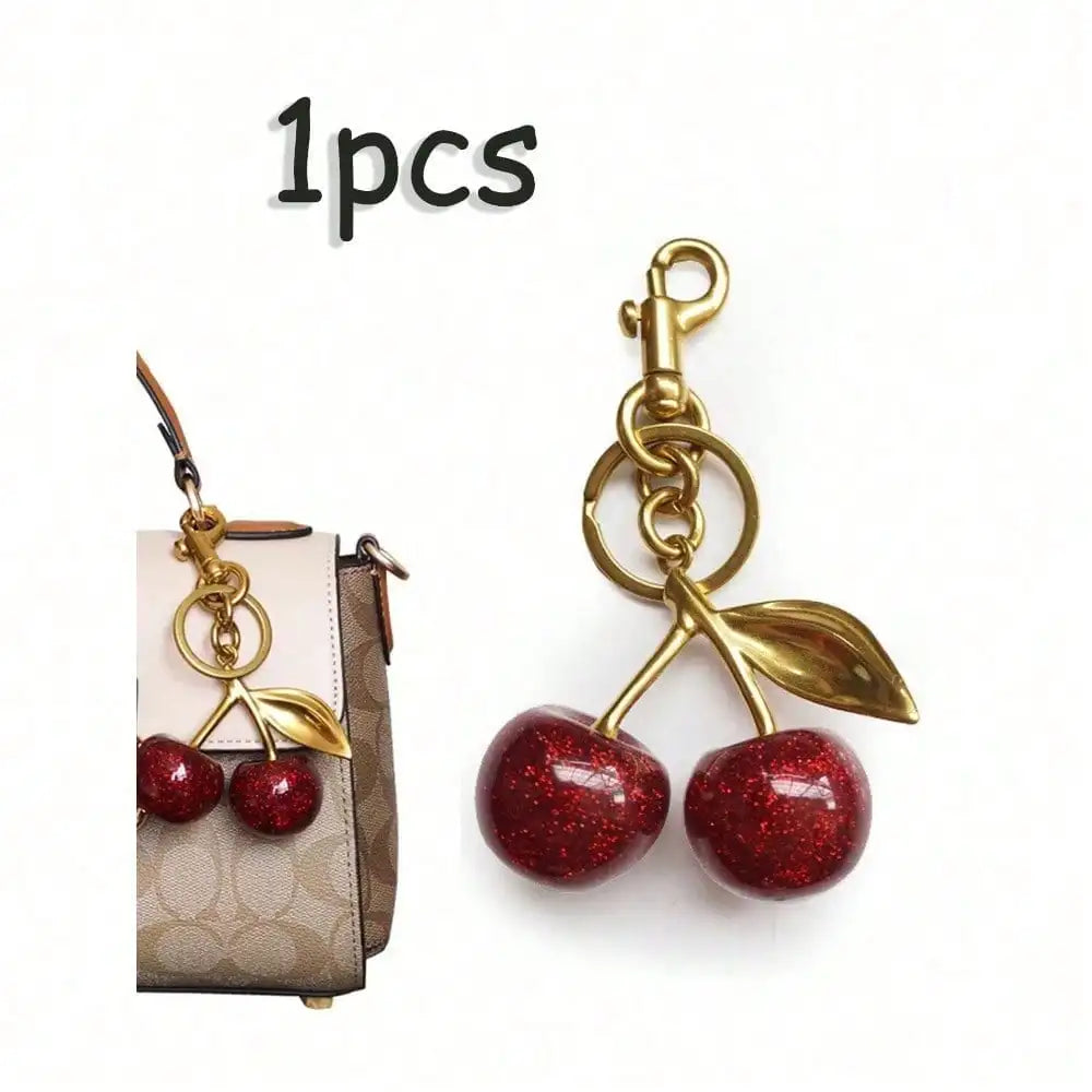 Shiny Cherry Shaped Pendant
