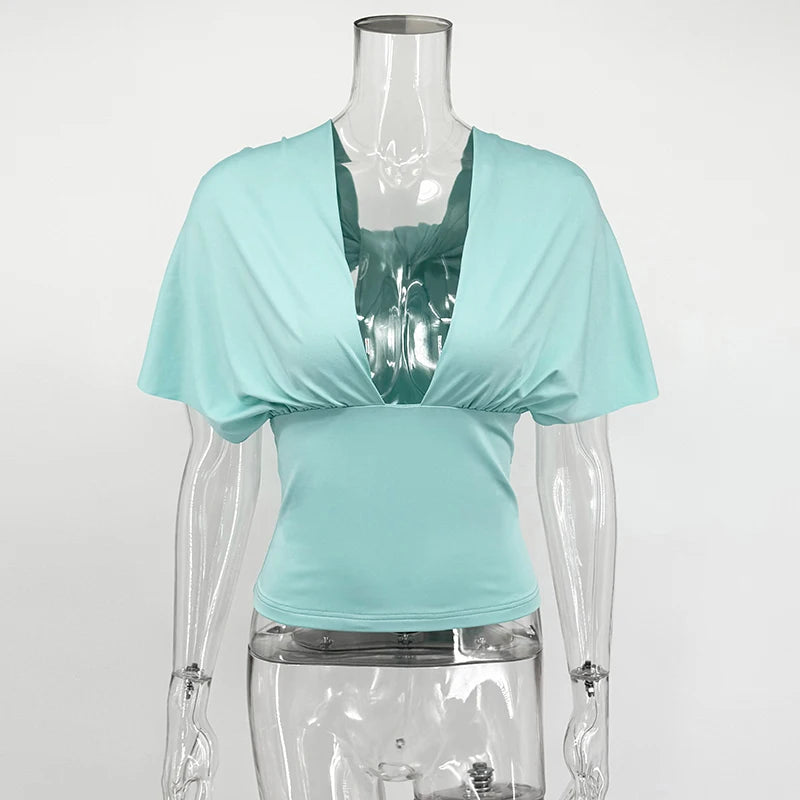 Ruched Crop Top