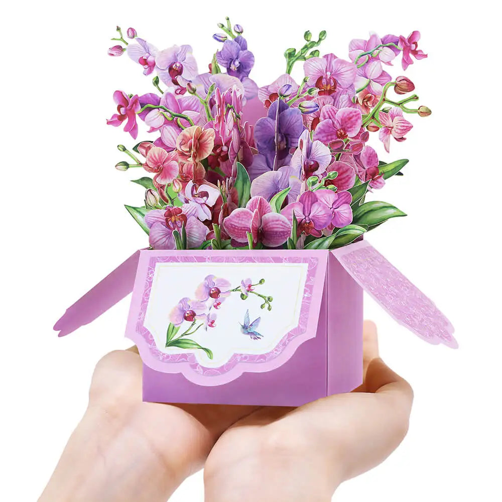 Butterflies Flower Pop Up Cards Mother's Day
