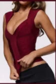 Bandage Top and Skirt