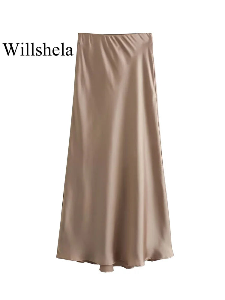 Satin Skirt